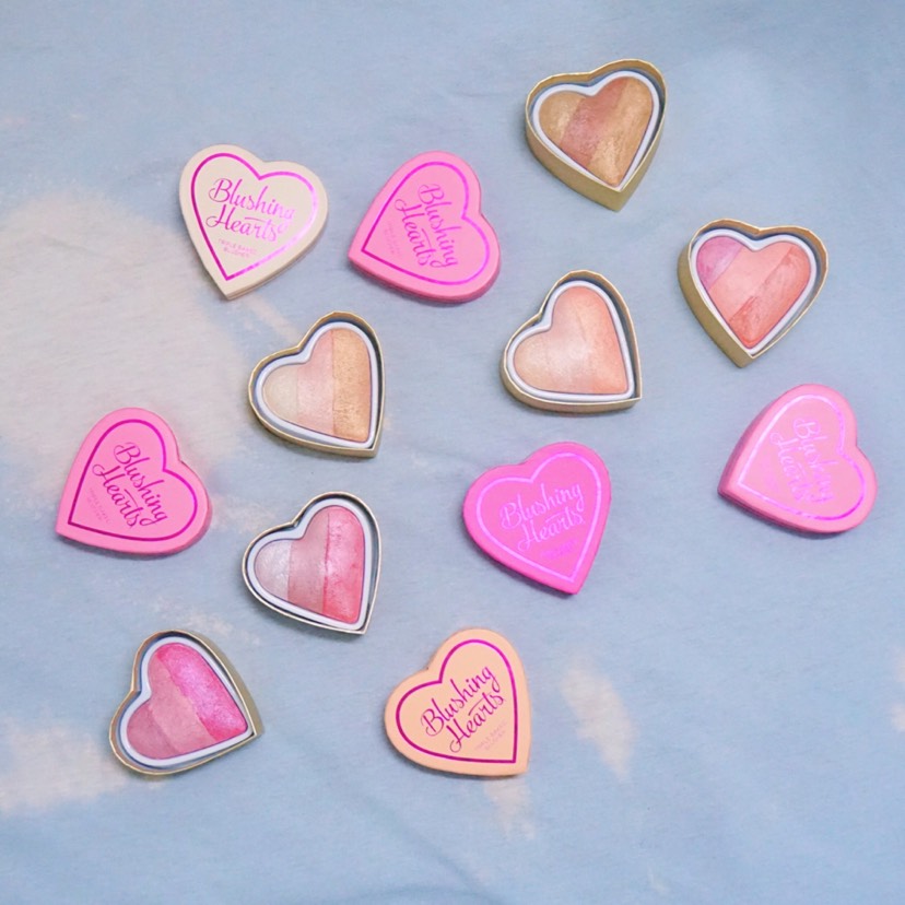 I❤Makeup三色心形腮紅