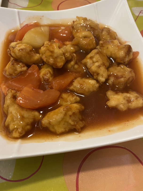 偶尔去中餐馆吃一顿
