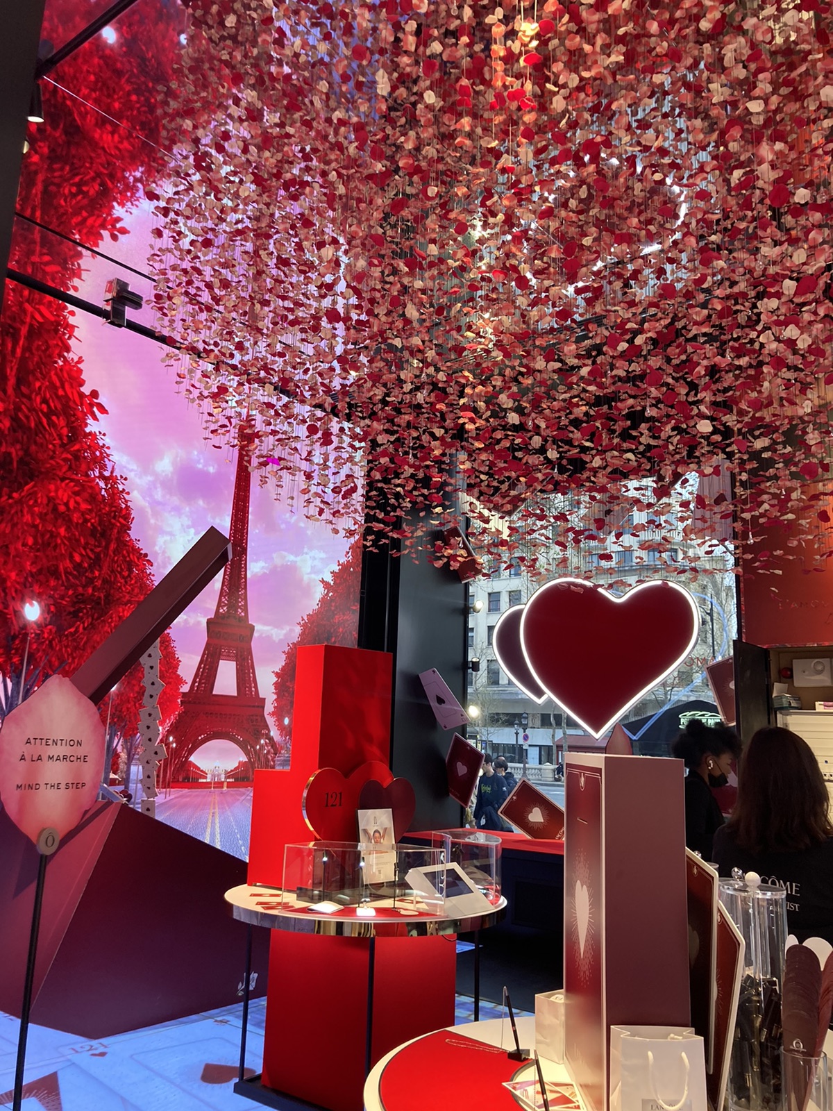 兰蔻旗舰店吹爆打卡