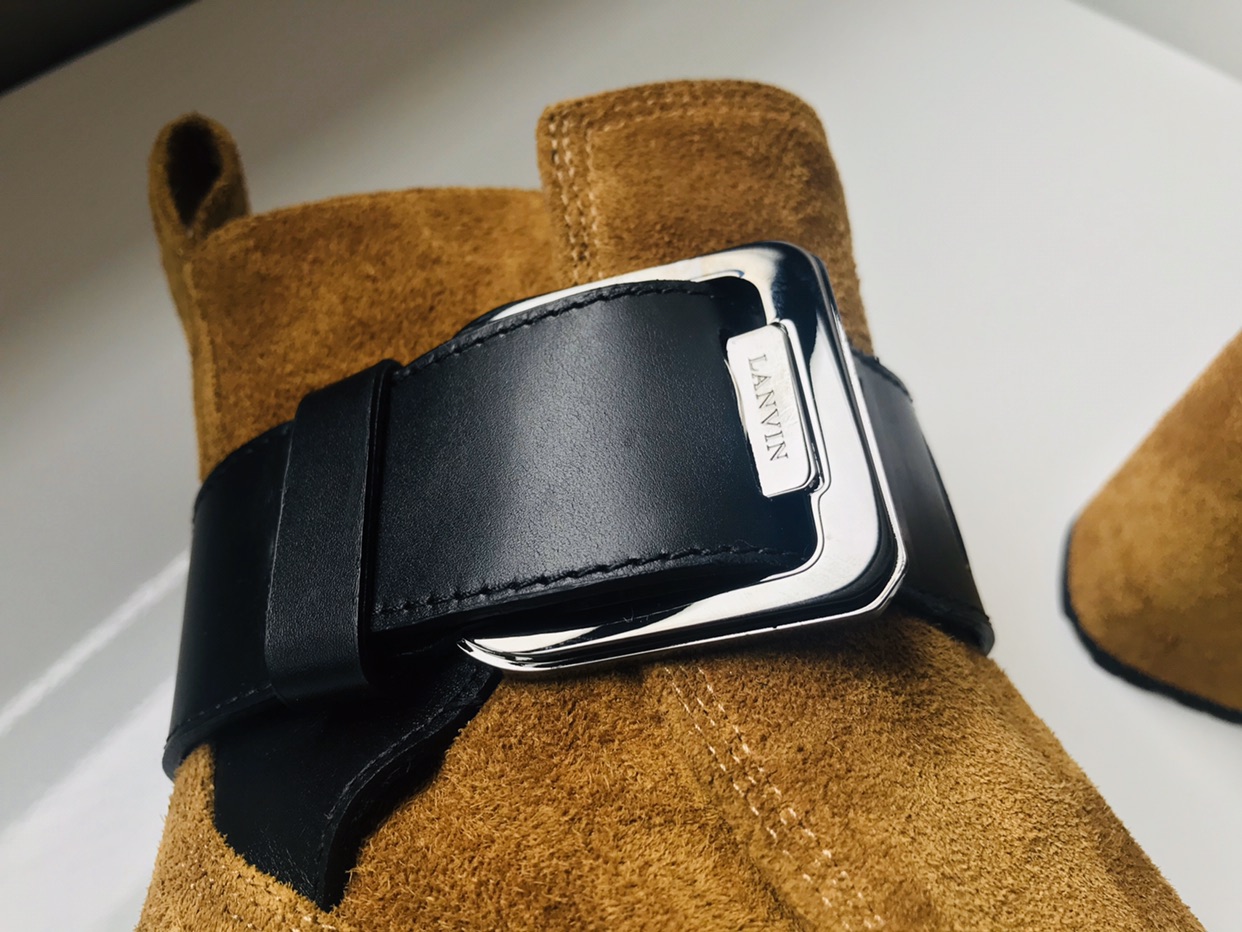 出Lanvin特卖全新短靴35码210欧ni