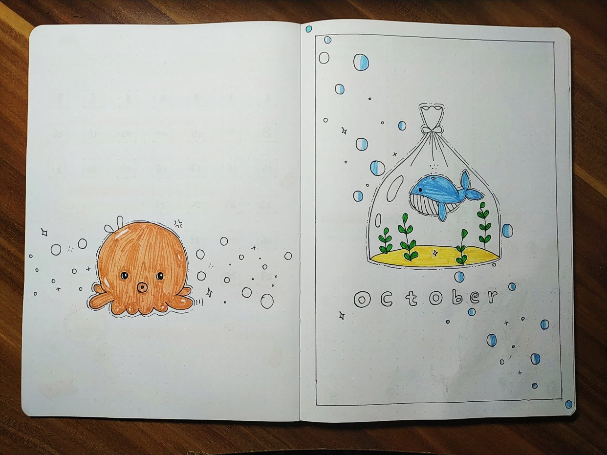 上学的时候我都没这么用功，一不小心画到深夜😂😂