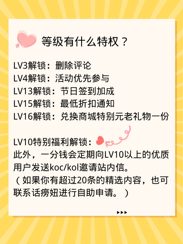 秘籍大全 | 用户等级解锁秘籍