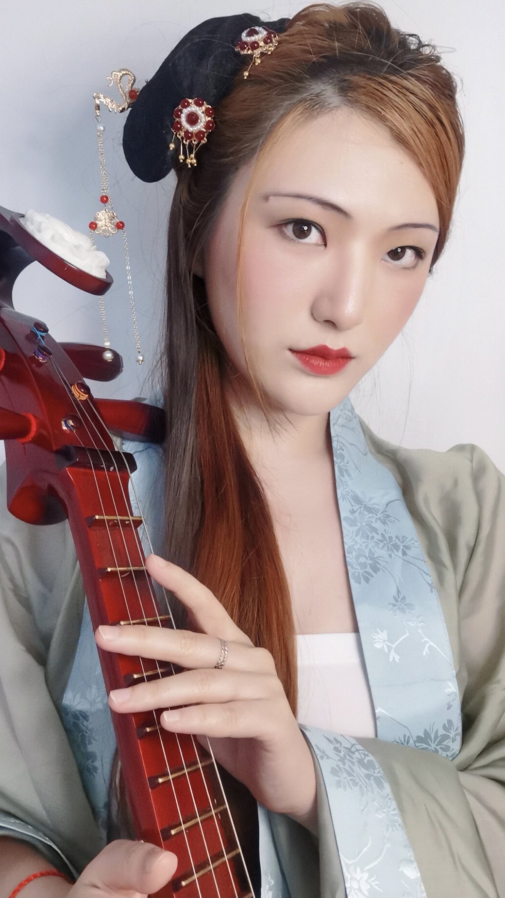【化妆】墨绿色古风