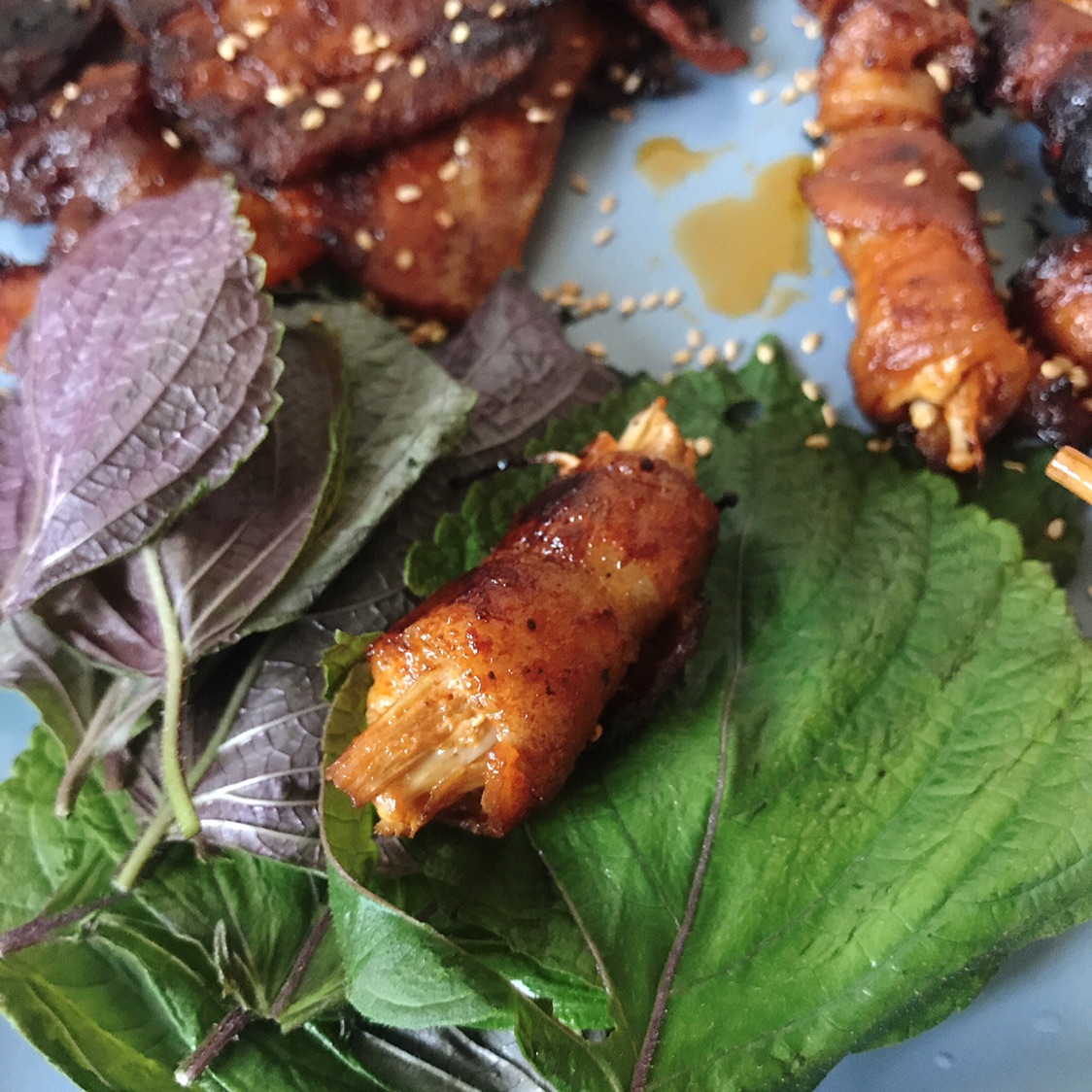 金针菇烤肉