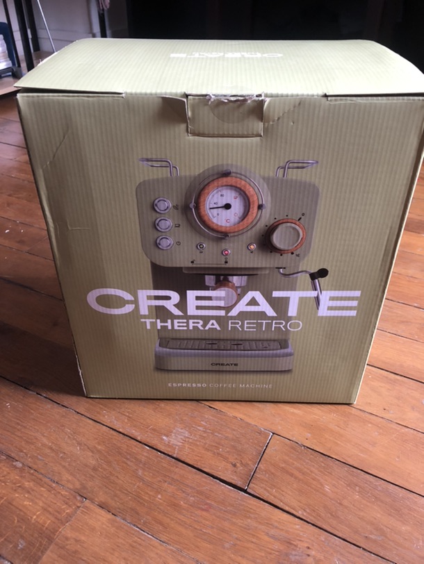 出高颜值Create半自动咖啡机
