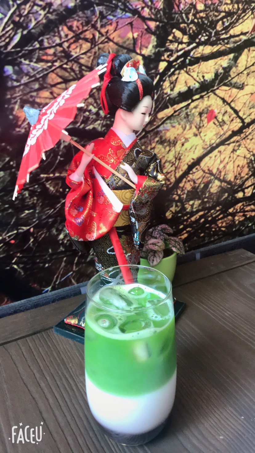 新开的抹茶店