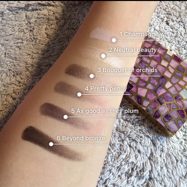 Tarte彩盘测评(一) be your own Tarteist