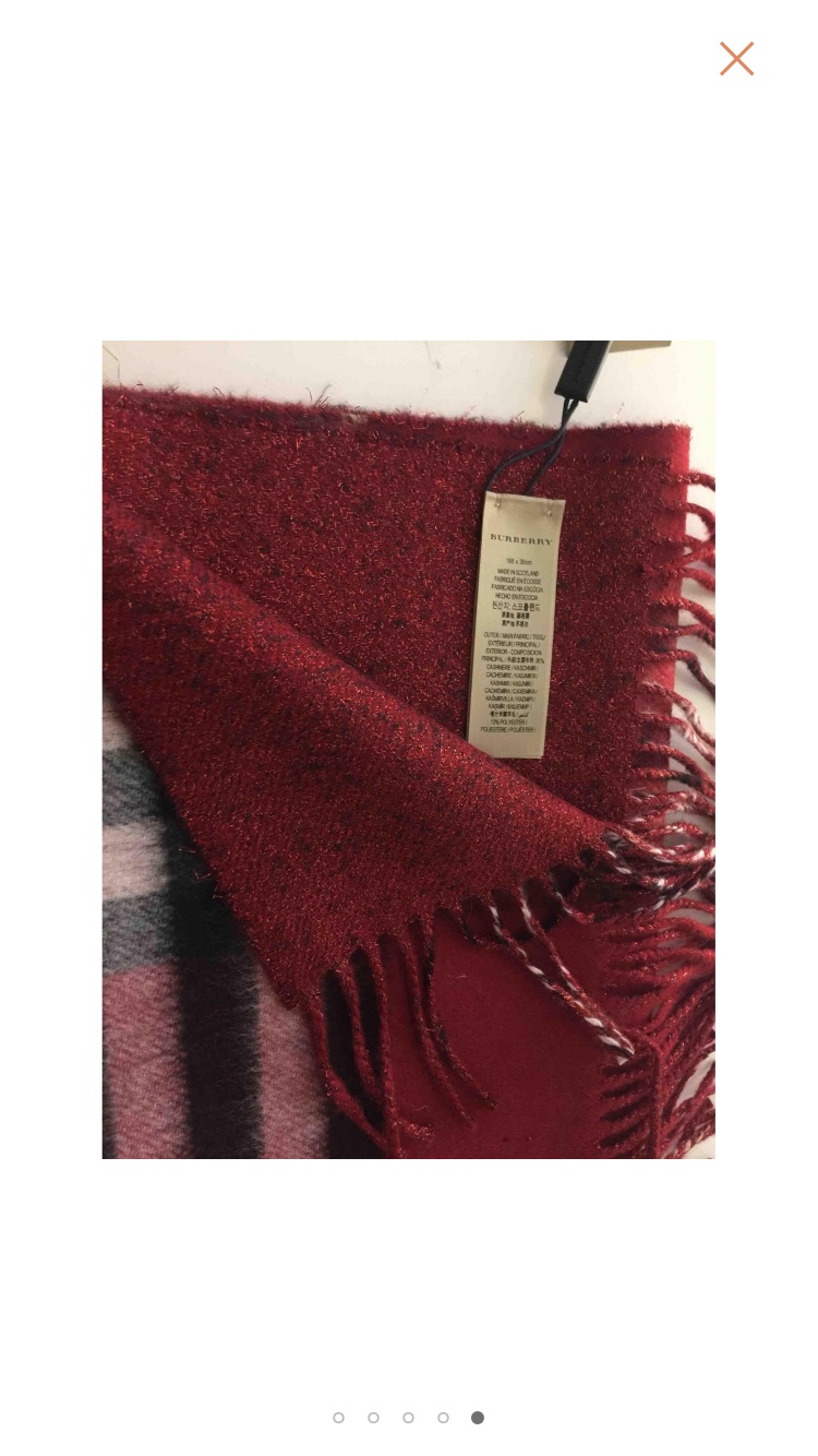 全新Burberry围巾🧣