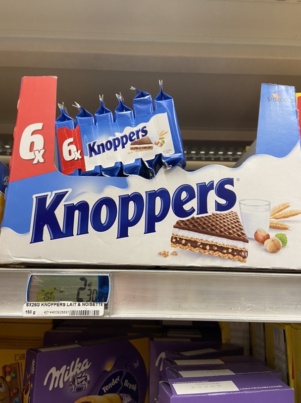 aldi knoppers 威化饼涨价了