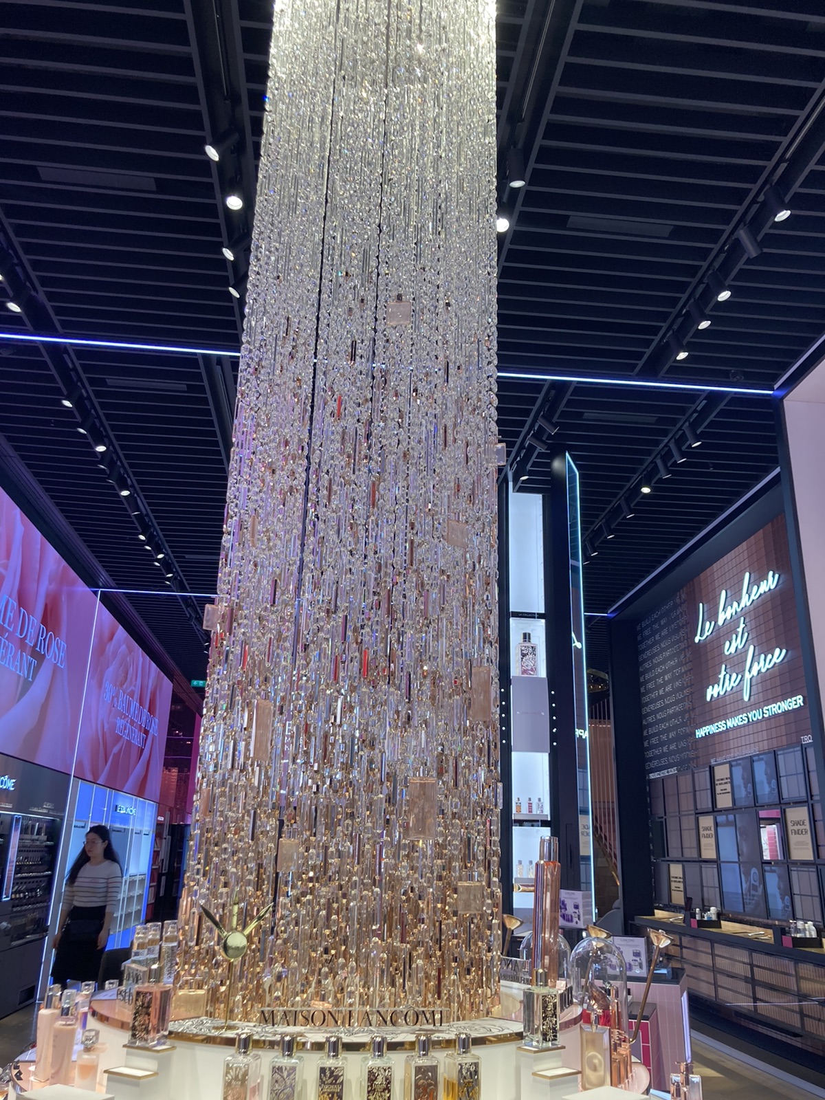 兰蔻旗舰店吹爆打卡