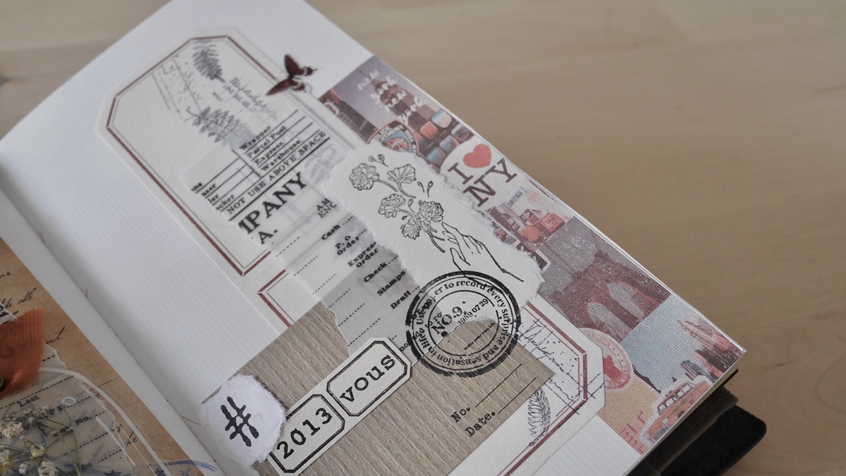 Scrapbook 隔离在家，每天拼拼剪剪贴贴