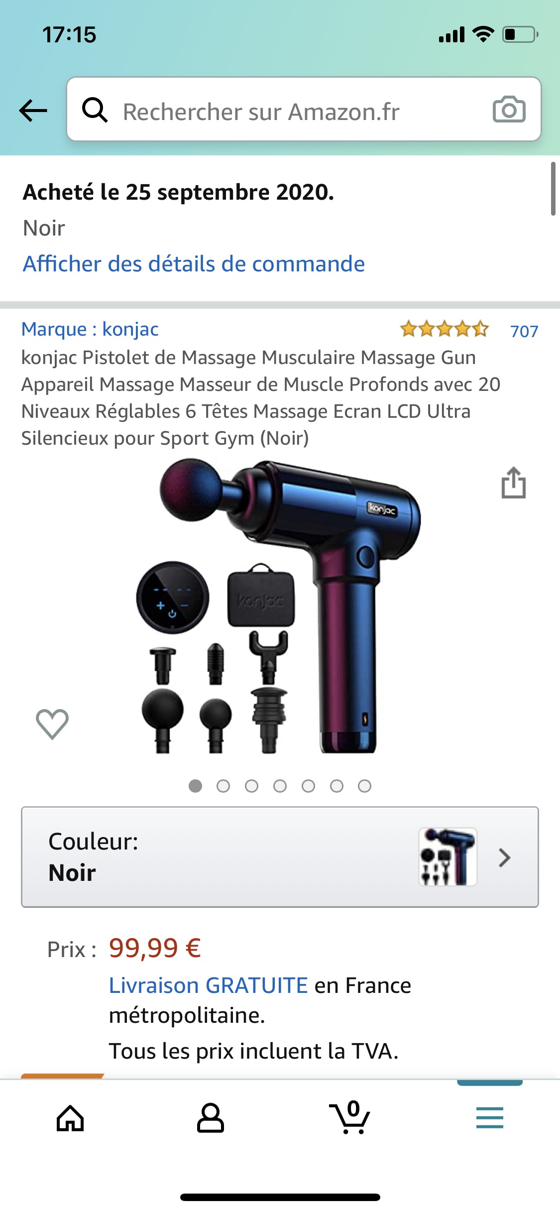 转闲置筋膜枪50€ 