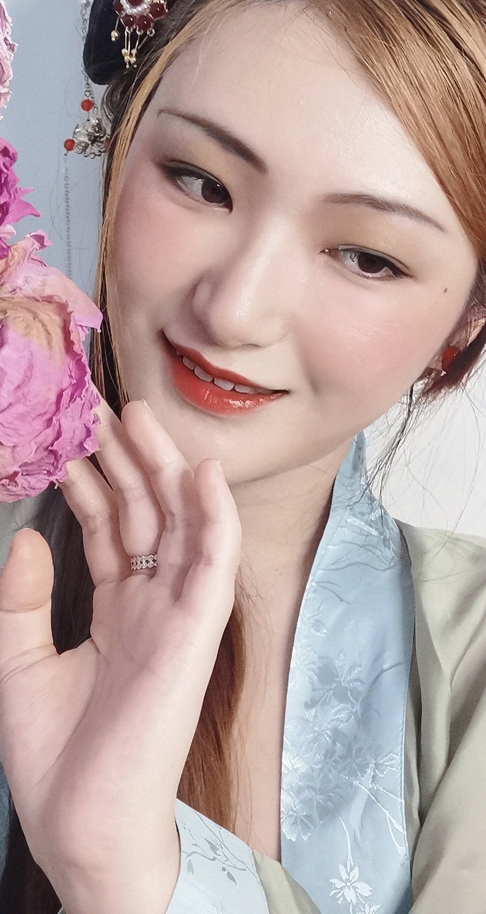 【化妆】墨绿色古风