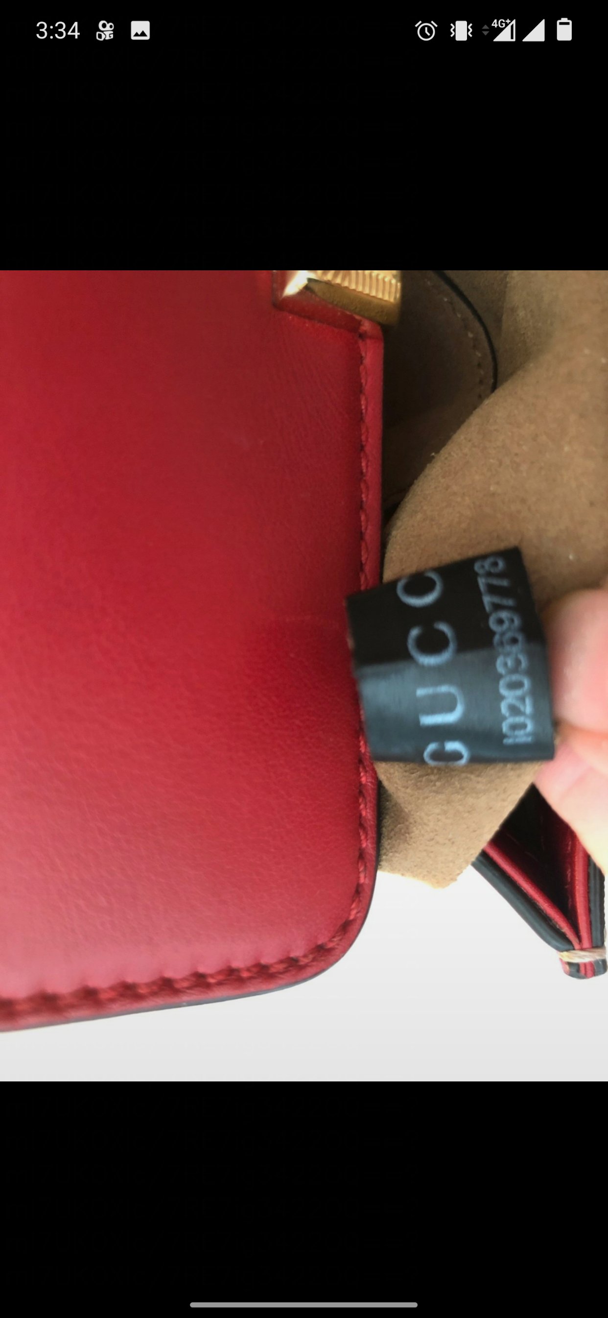 GUCCI padlock mini求鉴定