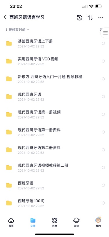 有学西班牙语的小伙伴吗 一起呀