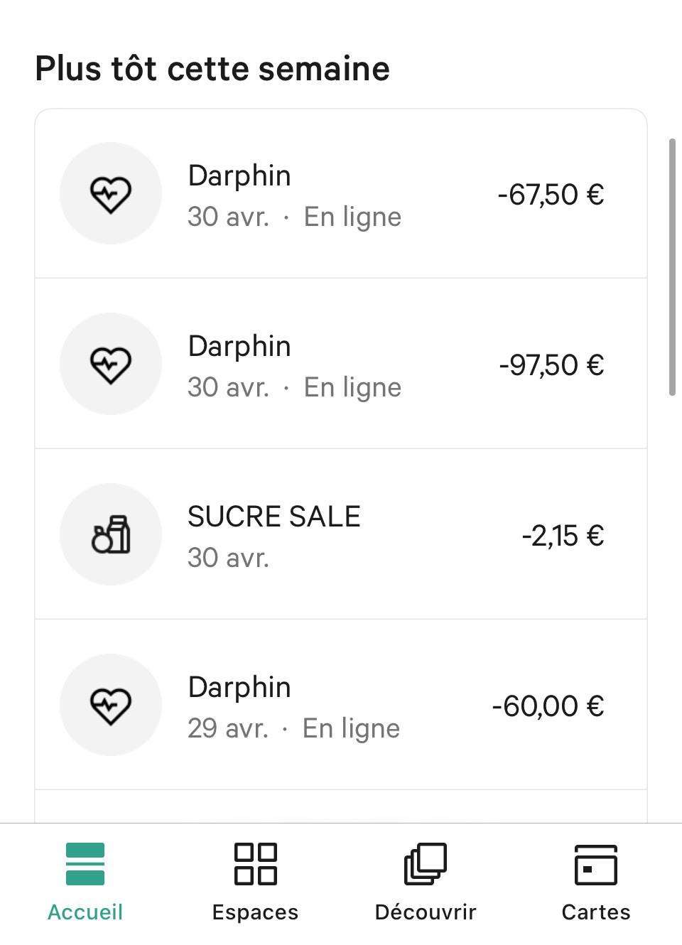 继续darphin种草，今日收三单，十倍金币向我招手