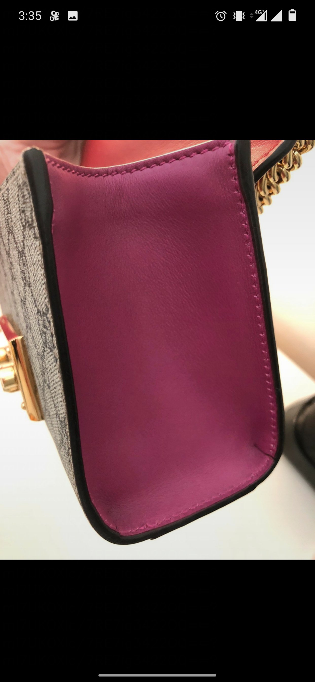 GUCCI padlock mini求鉴定