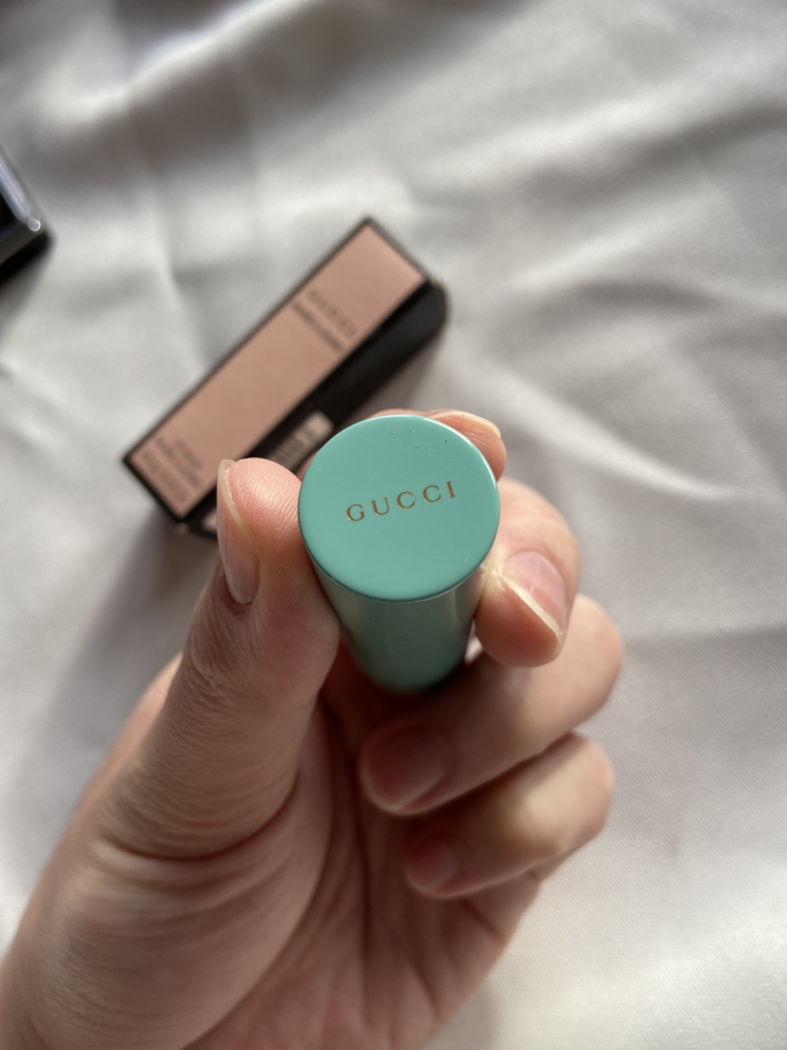 Gucci绿管超美唇膏,收藏级的包装，买重复了转闲置