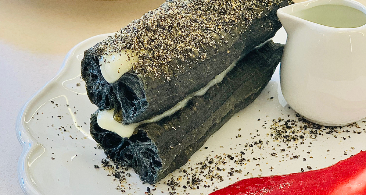 巴黎美食 11区 中法融合brunch迷死人的卤味羊角包